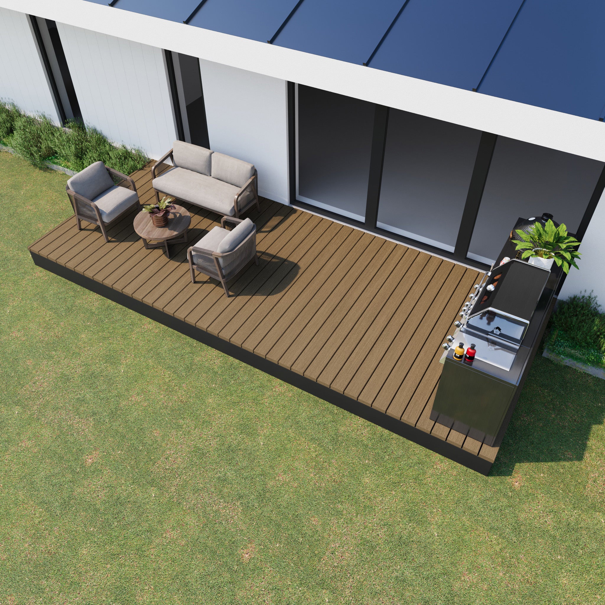 Canyon Composite Decking | Modular Decks | blokDEK