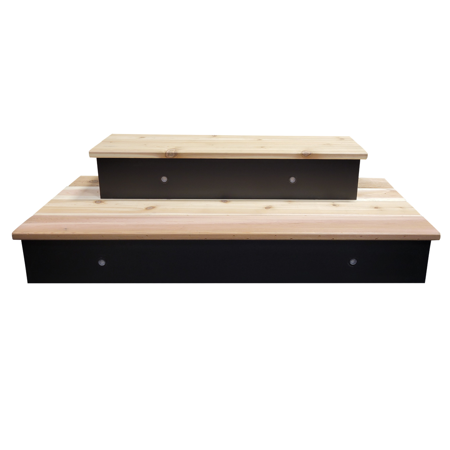 Cedar Deck Step Package with 2 steps