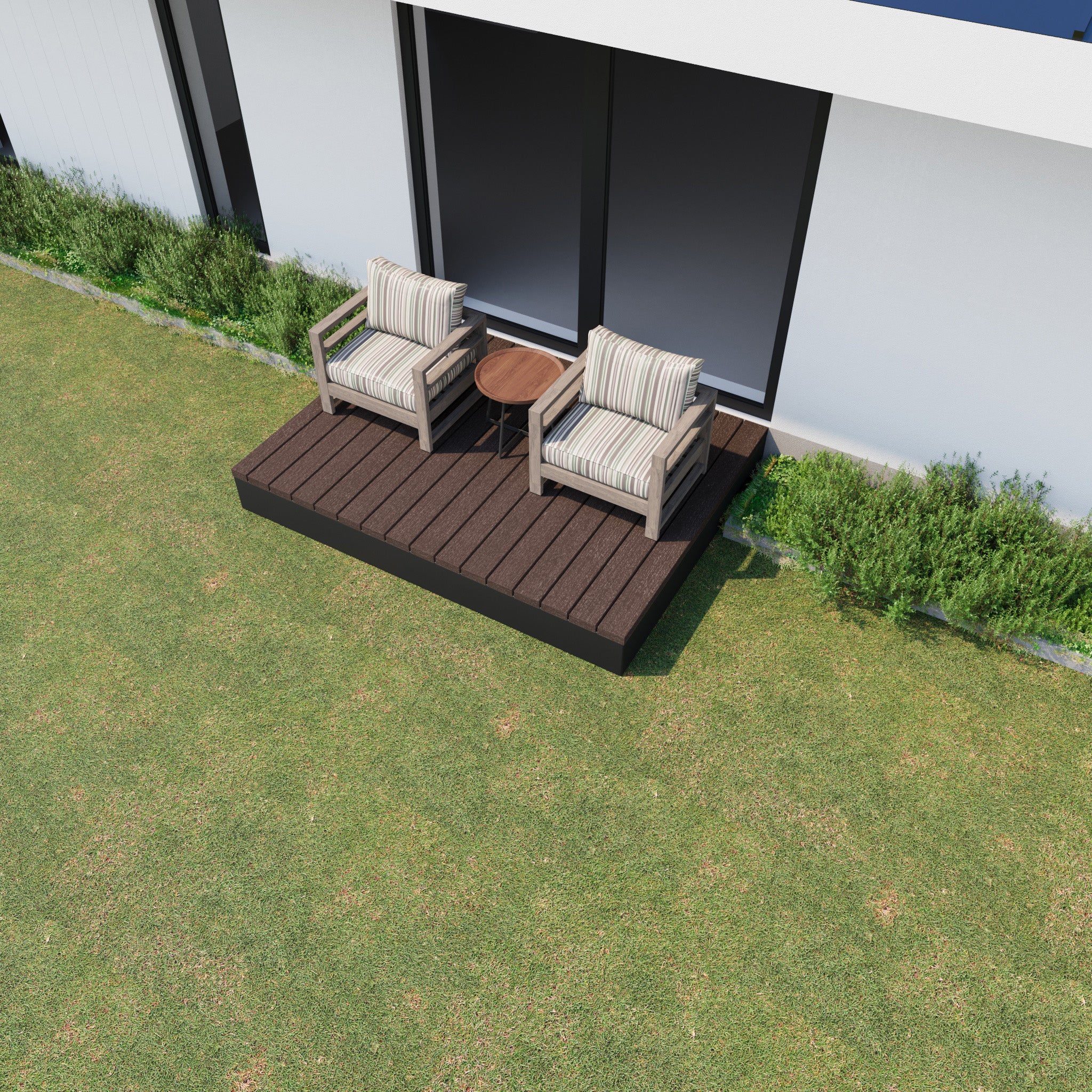 Ironwood Composite Decking | Modular Deck Kits | blokDEK