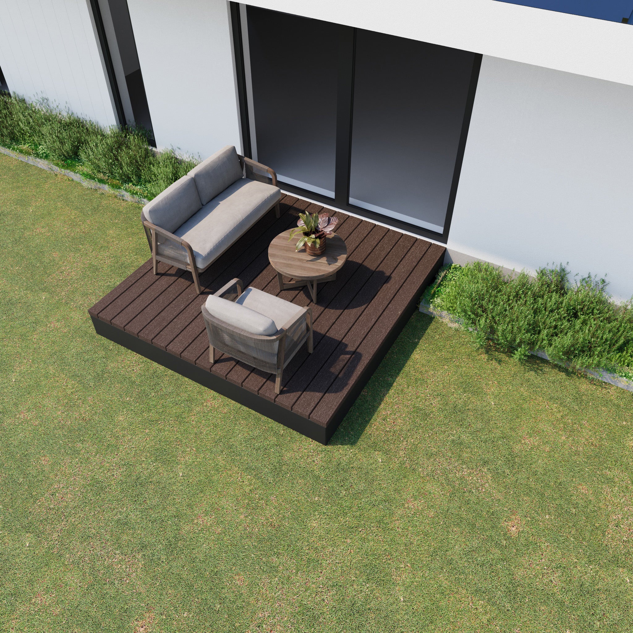 Ironwood Composite Decking | Modular Deck Kits | blokDEK