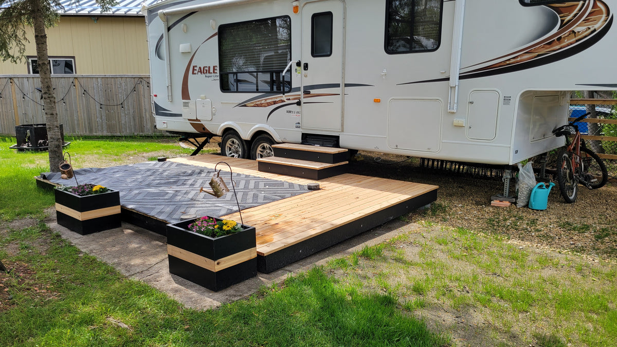 Modular RV Decks | Durable, Easy-to-Assemble Decking for RVs & Fifth ...