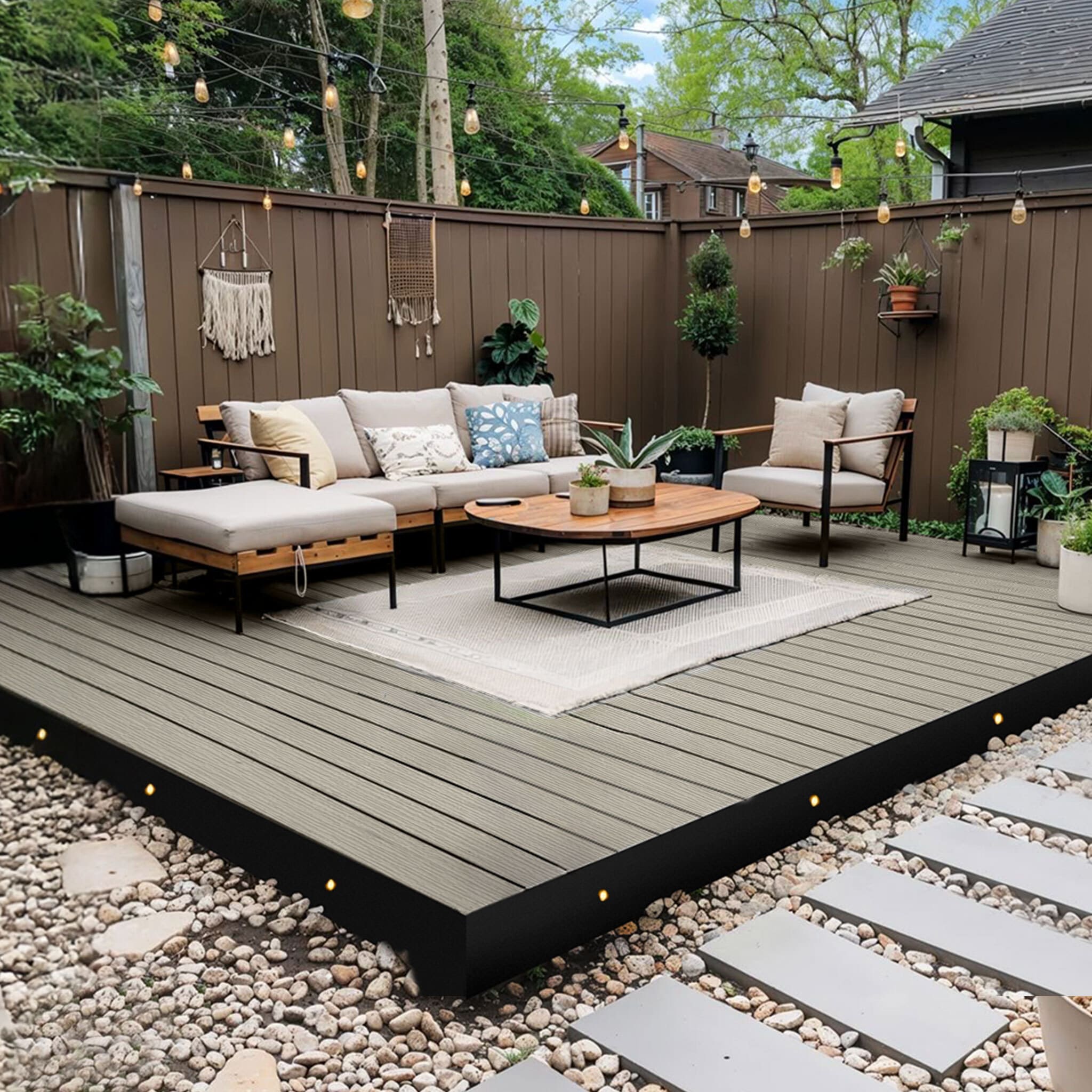LOD PRODUCTS × 1SLOW PRODUCTS SO-DECK BK Coastal Composite Decking | Durable, Low-Maintenance Decking by