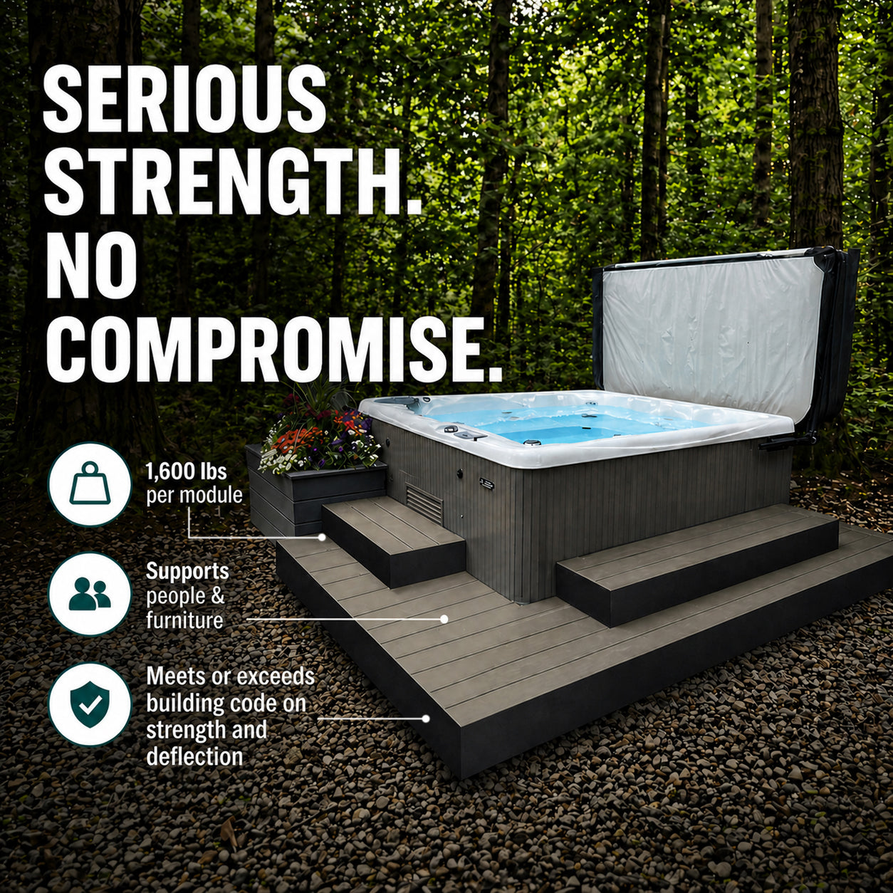 Natural Cedar Decking | Durable, Weather-Resistant Wood Decking by